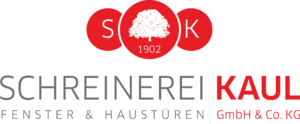 Logo Schreinerei Kaul GmbH & Co. KG – Fenster & Haustüren seit 1902