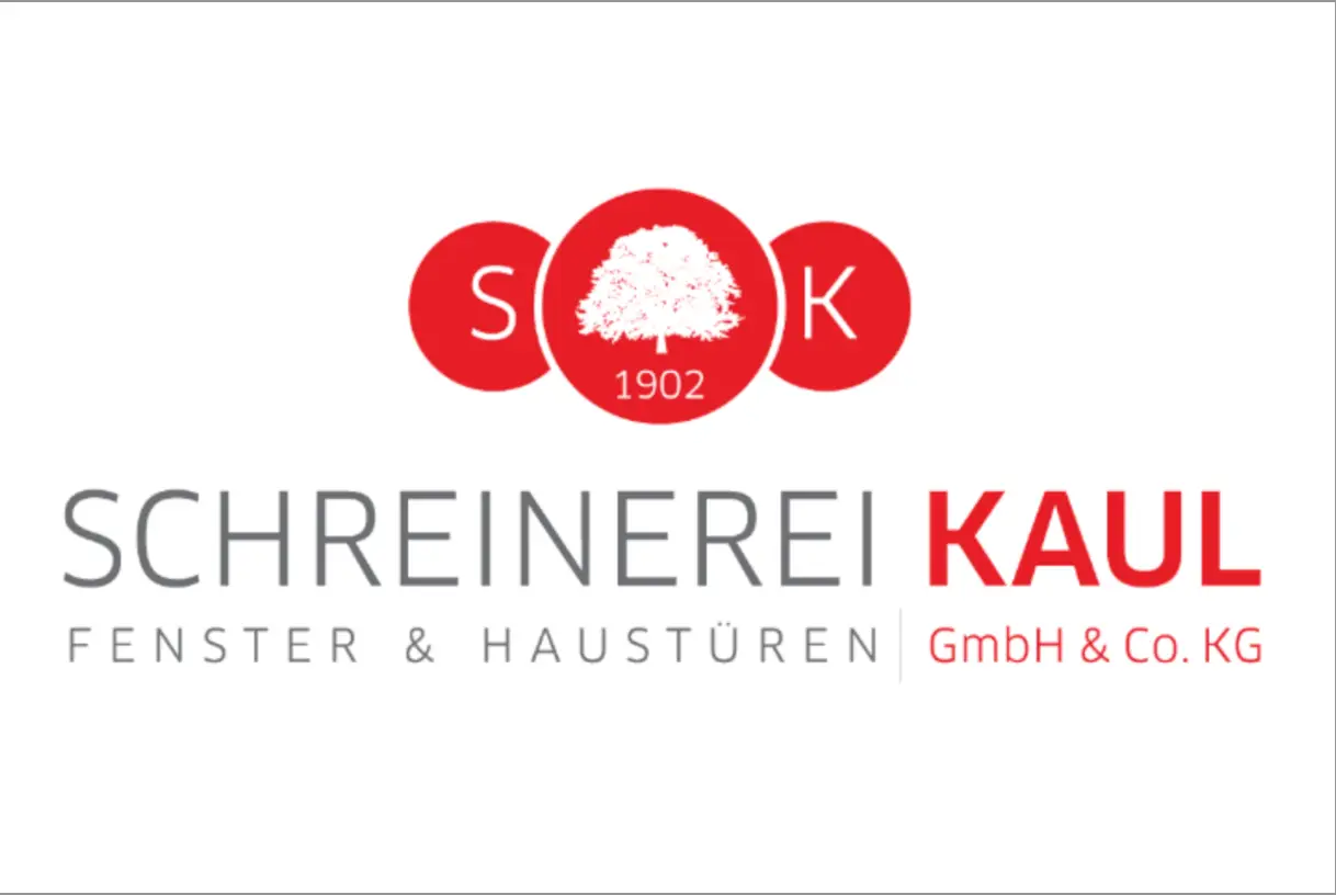 Logo Schreinerei Kaul GmbH & Co. KG – Fenster & Haustüren seit 1902